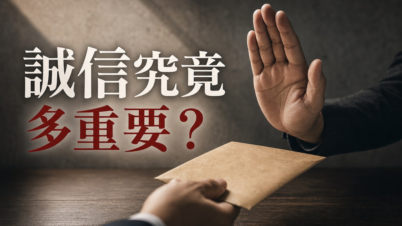 誠信究竟多重要？看完這篇你就知道，沒有誠信是多麼恐怖的一件事！