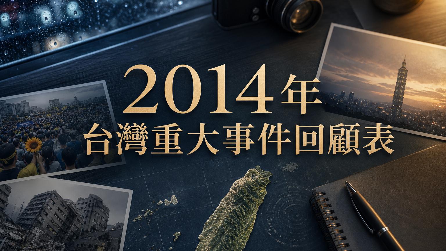 2014年 台灣重大事件回顧表，這9件大事，可能等你老了都不會忘…