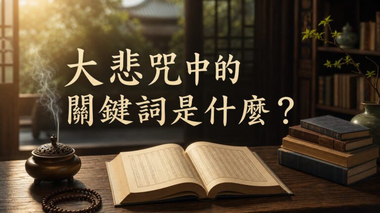 大悲咒中一共出現了 14 次「娑婆訶」，你知道為什麼嗎？
