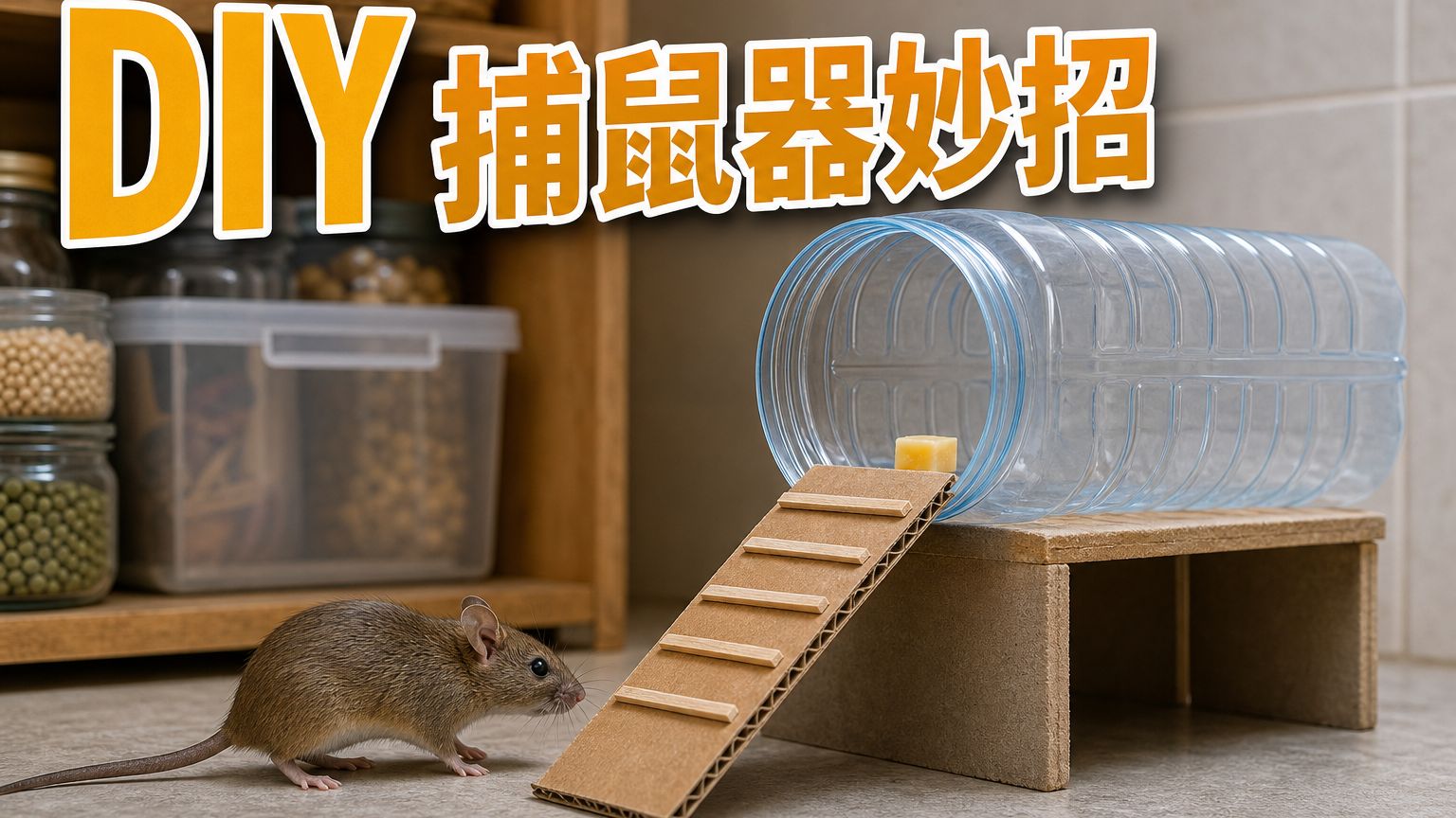 總是 拿老鼠沒轍？ 不看會後悔的「DIY 捕鼠器」製作妙招！