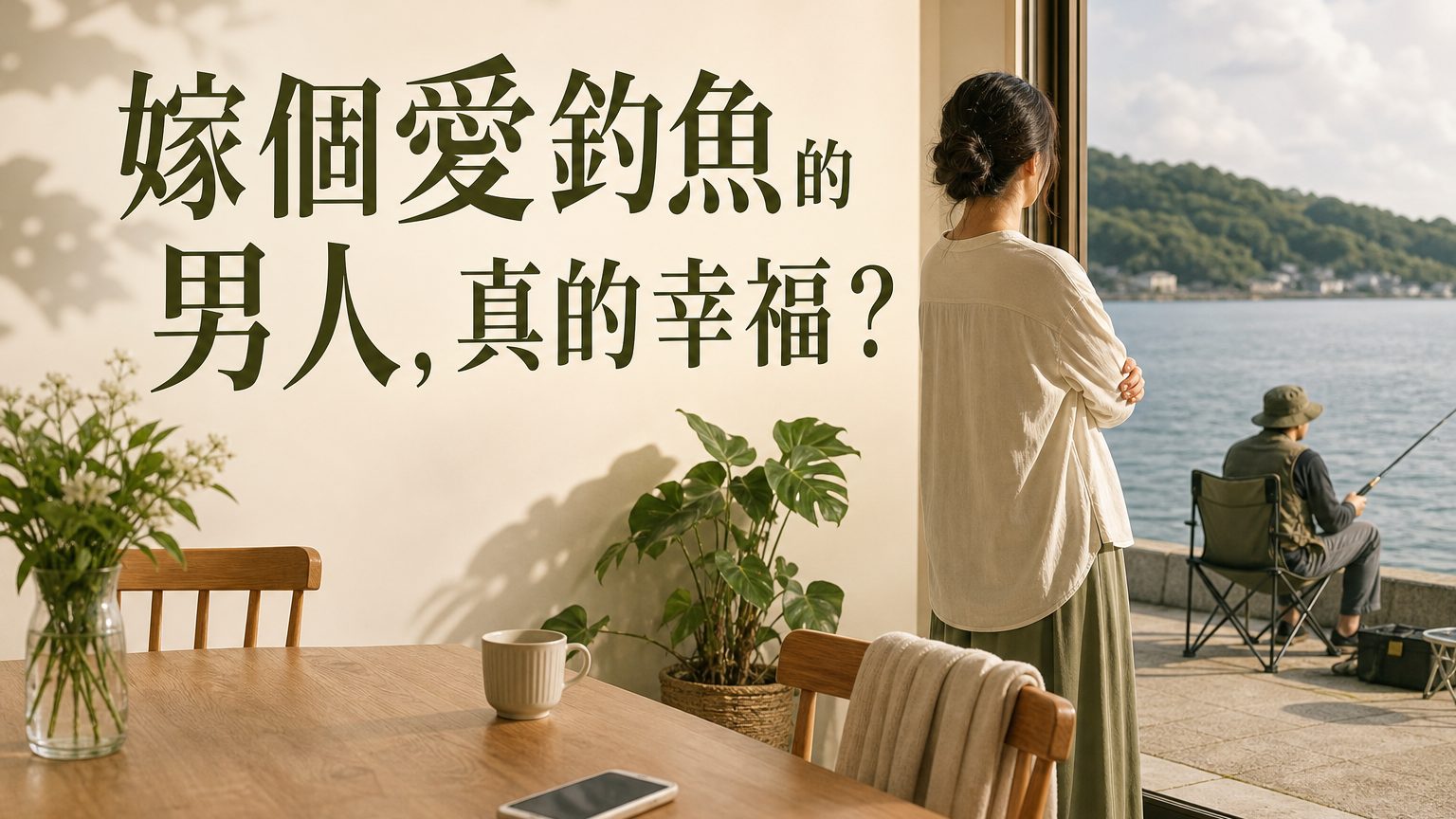 嫁個愛釣魚的男人，你肯定很幸福！女人要多珍惜