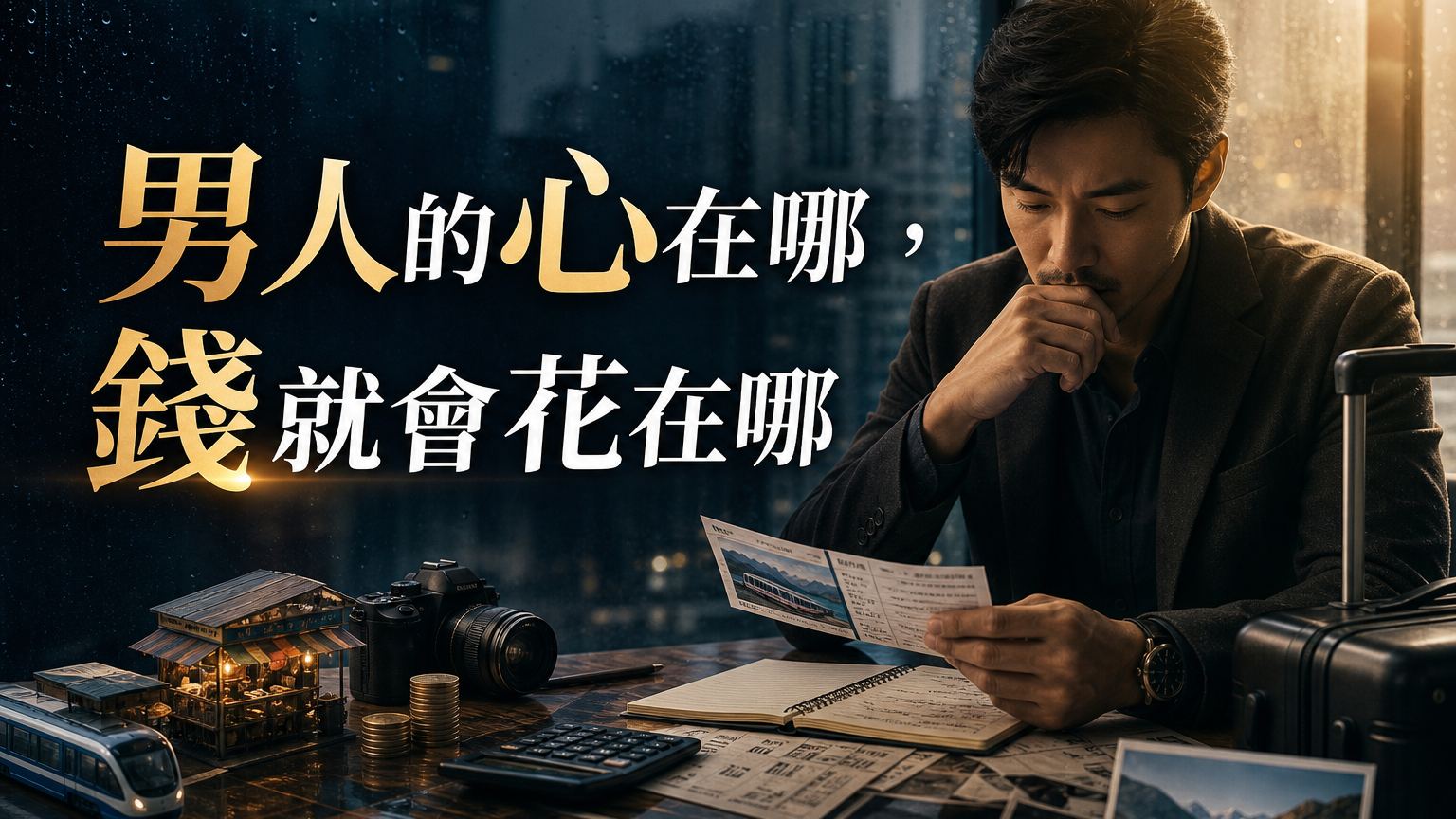 男人的心在哪、錢就會花在哪，女人要看好了！