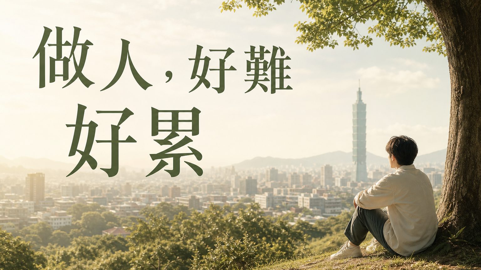 【做人，好難 好累…】覺得累了 就看一遍！不是社會錯了，而是你 該這樣想…