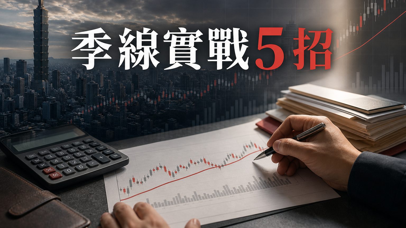 季線實戰5招，教你買進起漲點與賣出技巧