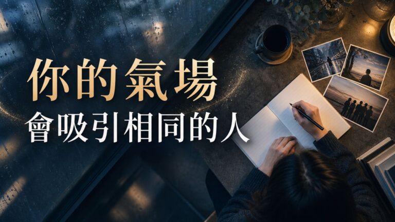 你的氣場 會吸引相同的人：3招改變磁場，簡單變 快樂、成功！