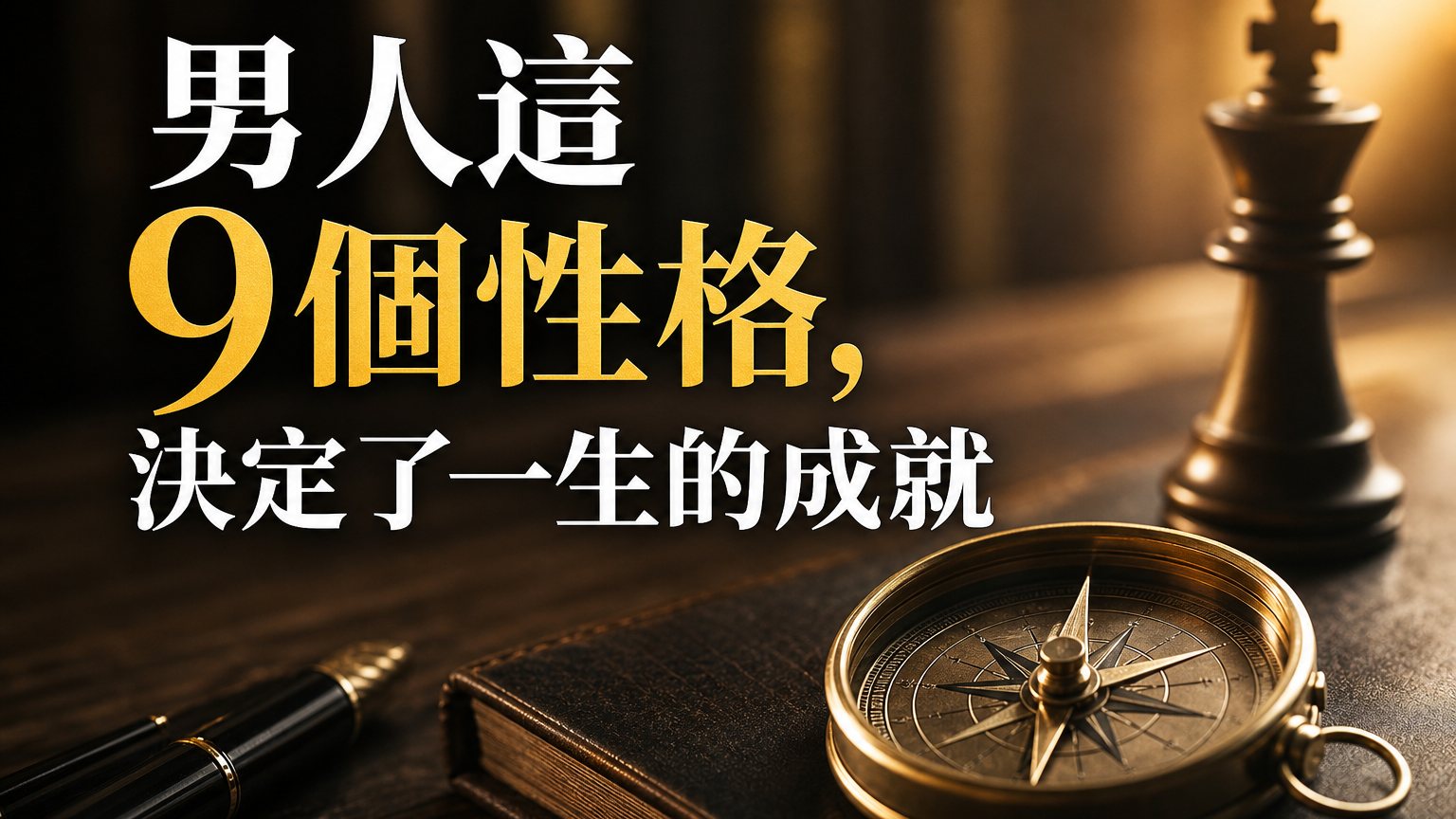 男人這 9個性格，決定了一生的成就，說的真好，值得收藏