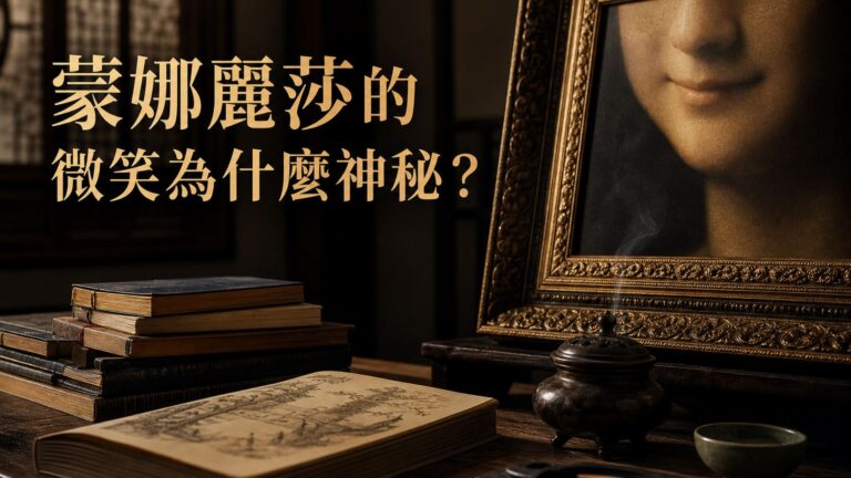 蒙娜麗莎的微笑為什麼神秘？她努力走遍巴黎的美術館 接收每一幅作品的生命痕跡 旅英歸國成為台灣之光