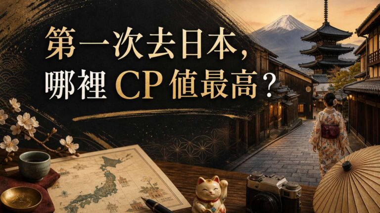 第一次去日本 去哪CP值最高？網友超專業回答，秒殺全國旅行社！