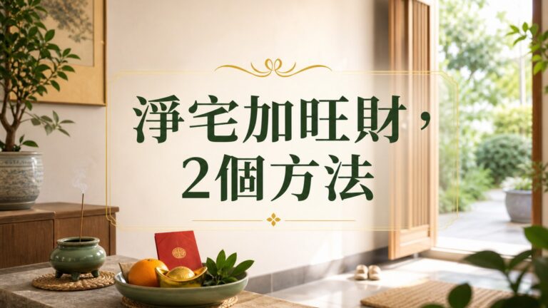 簡單卻太少人知道！2 方法徹底：『淨』宅加『旺』財！新年到了，我忍不住按分享給親友啊 …