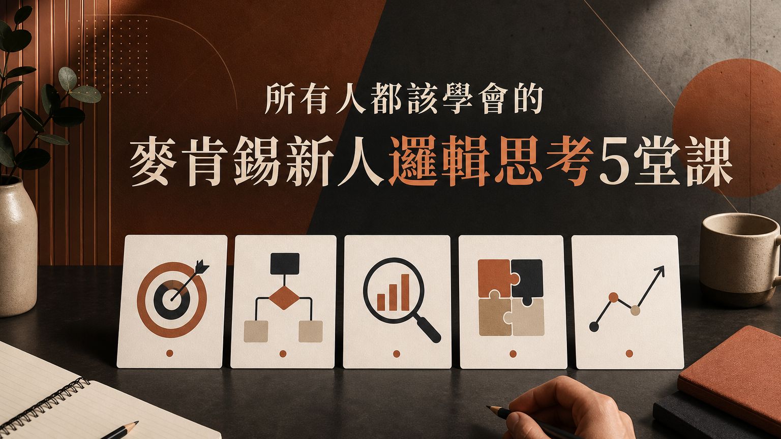 所有人都該學會的 麥肯錫新人邏輯思考5堂課 ( 只要一小時，就可學會；且終生受用)