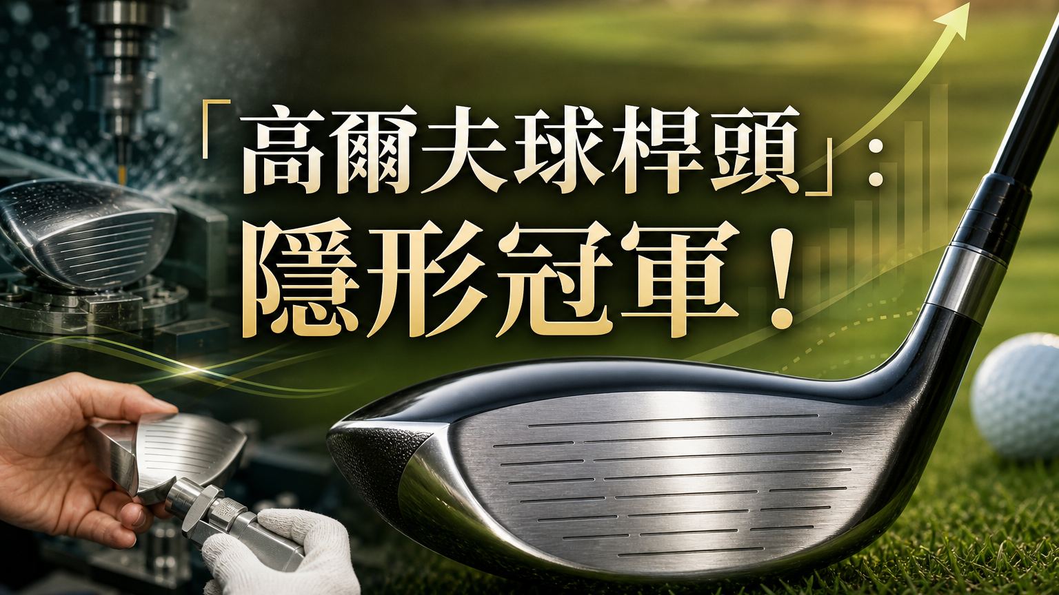 「高爾夫球桿頭」：隱形冠軍！4 台廠打下全球 80 % 市佔率，東京奧運將再添新動能