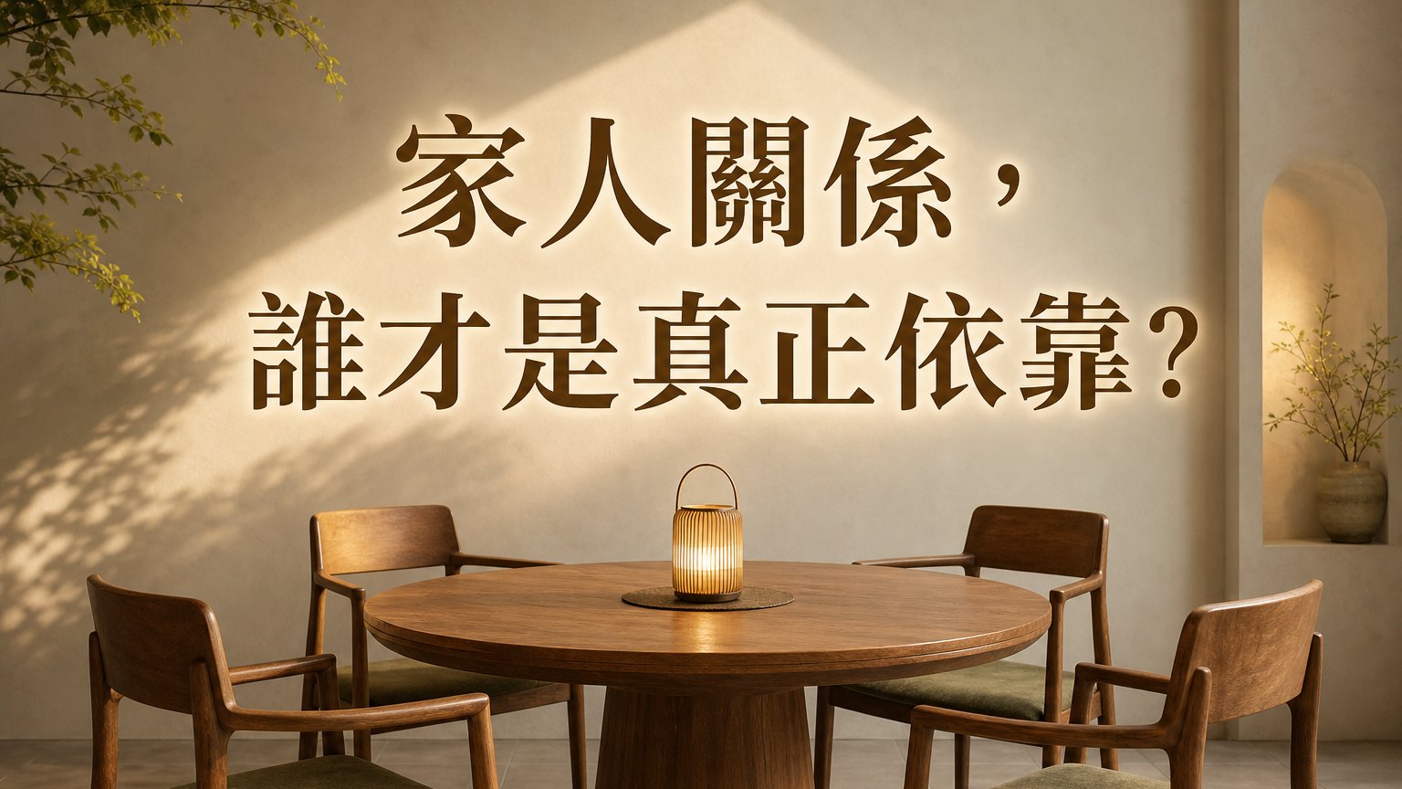 老伴是恩人，女兒是親人， 女婿是僕人，兒子是仇人，因為…