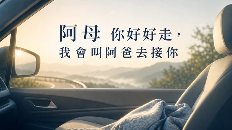 「阿母 你好好走，我會叫阿爸去接你。」帶著她遊山玩水二十年，作家張輝誠 寫下與母親最動人的故事