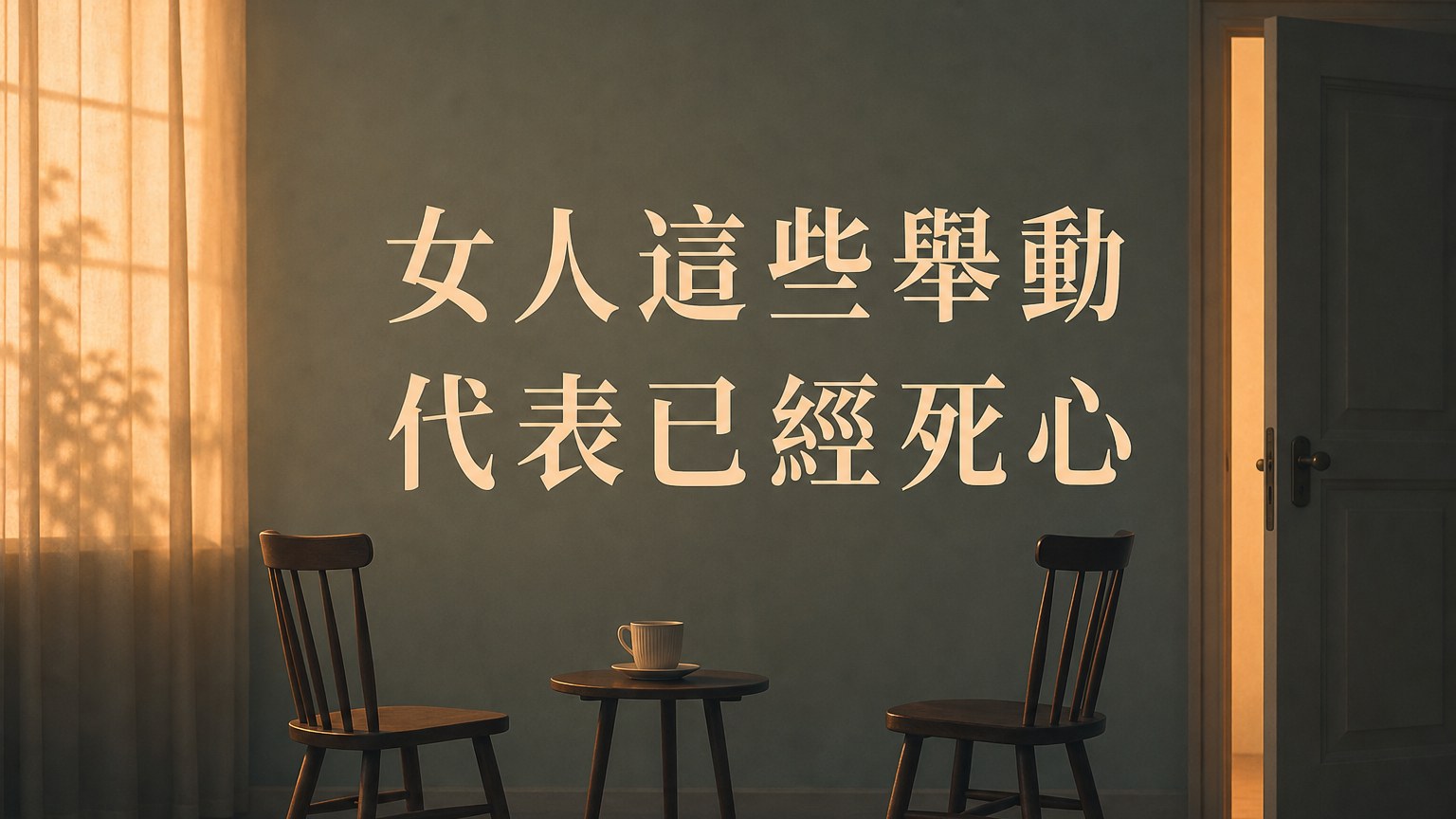女人這些舉動就是對你 死心了！很多男人卻不懂…