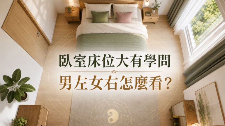 老祖宗流傳的智慧：臥室床位大有學問！究竟是男主外女主內？還是男左女右？文內解答 …