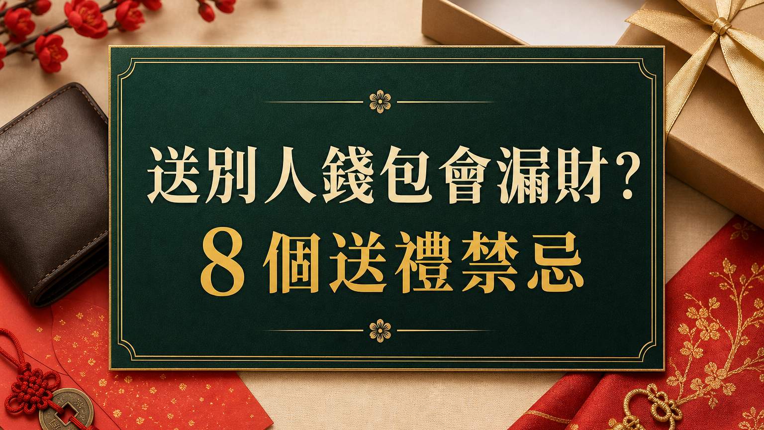 原來送別人錢包，會害自己漏財！這８個送禮「禁忌」，一定要知道，免得害了自己 又得罪人…