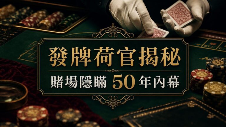 一個在 澳門賭場做 發牌荷官揭秘：賭場隱瞞了五十年驚天內幕！