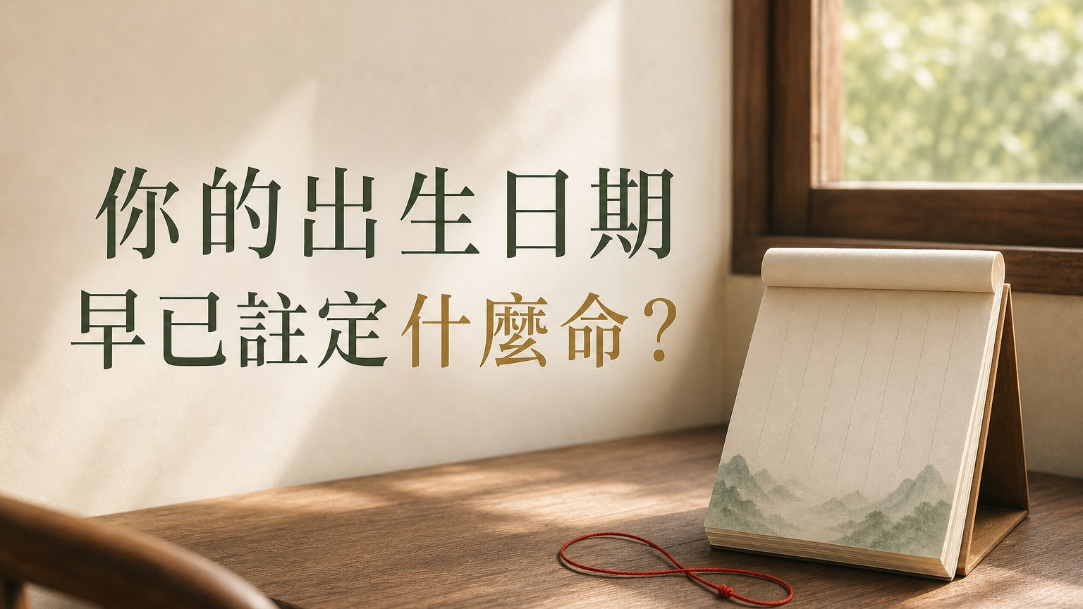 你的出生日期，早已註定你是什麼命！