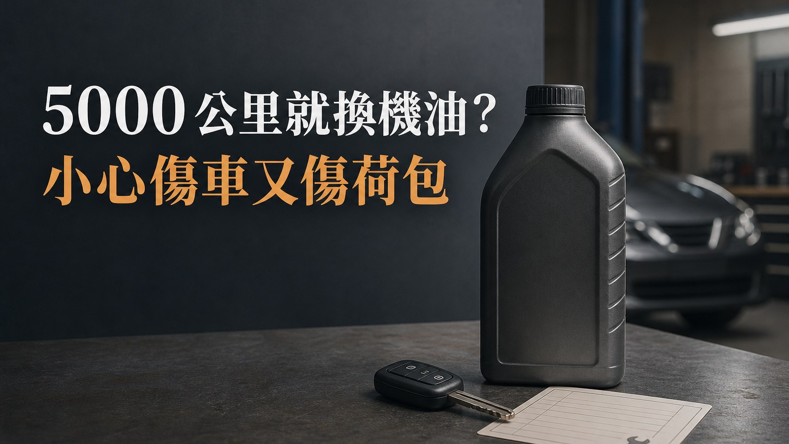 別在浪費錢了！ 你還傻傻的在幫車子5000公里換機油？ 那傷車又傷荷包！