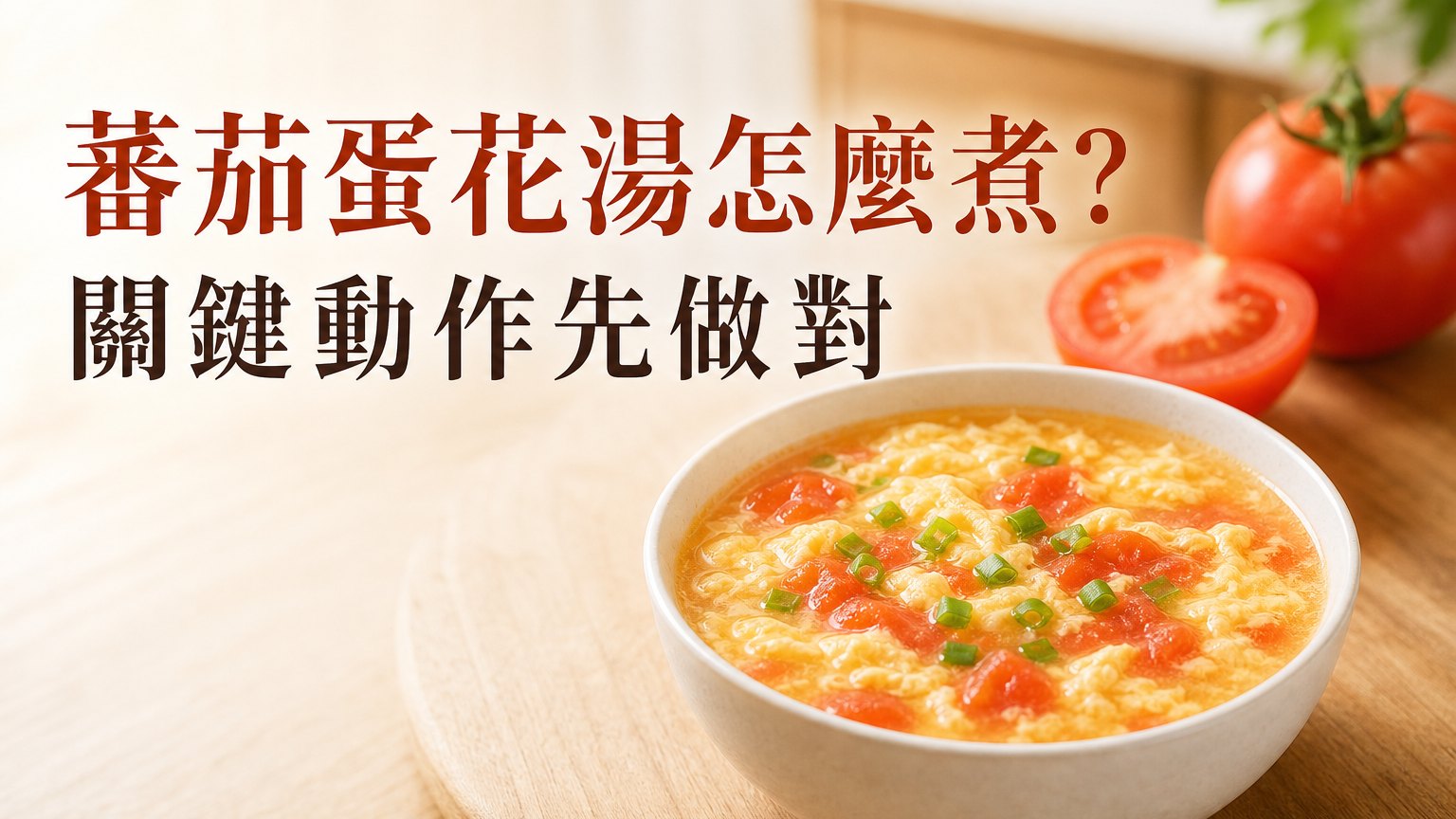 一碗蕃茄蛋花湯，竟救了無數人的肝！煮湯前做「這個動作」才有效！一定要分享出去！