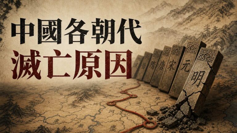 這才是真正的「學歷史」！中國各朝代 「滅亡原因」，值得我們好好思考…