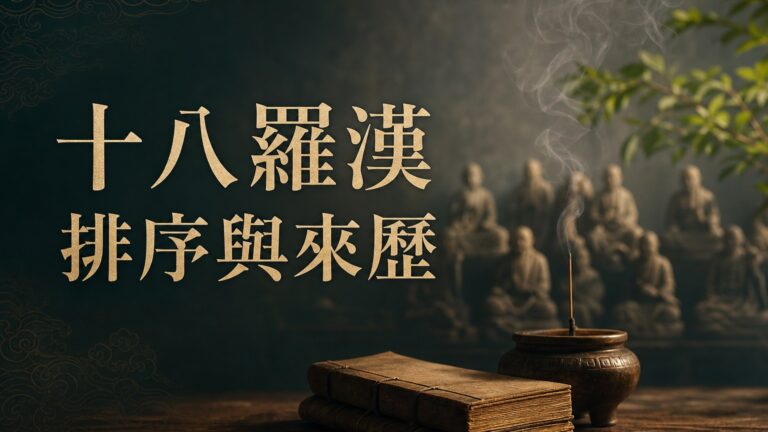 虔心禮佛者，定知「十八羅漢」！但對十八羅漢的排序，及各自來歷，你通曉多少？