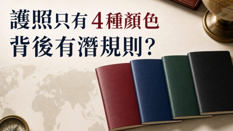 全世界的護照，只有「4種」顏色！原來，背後有這樣的「潛規則」…