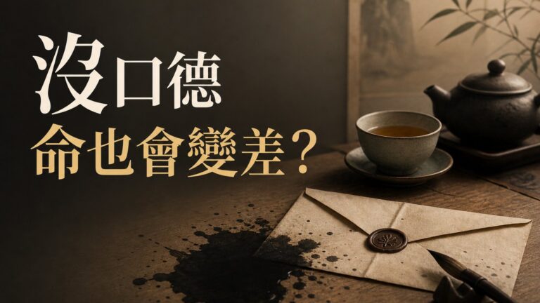 一個人的福氣，藏在說話的分寸裡