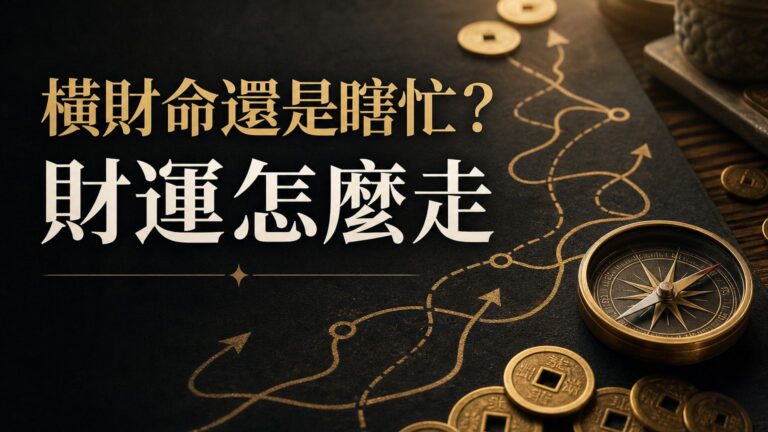 什麼人 天生有橫財命！？ 什麼人苦苦求財卻一直瞎忙？你適合走的財運，都在這裡…