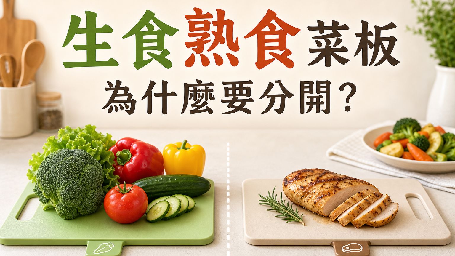切菜時生食熟食菜刀菜板為什麼要分開？這六種可以寄生人體的寄生蟲，千萬小心！