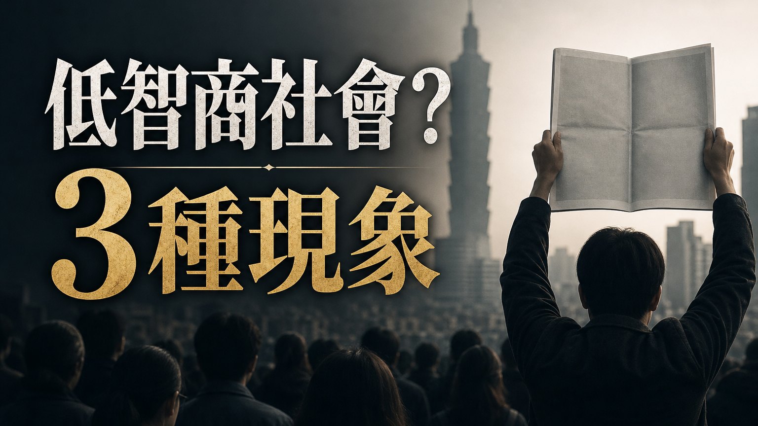 台灣已進入低智商社會？大前研一：有這３種現象，智商集體衰退！