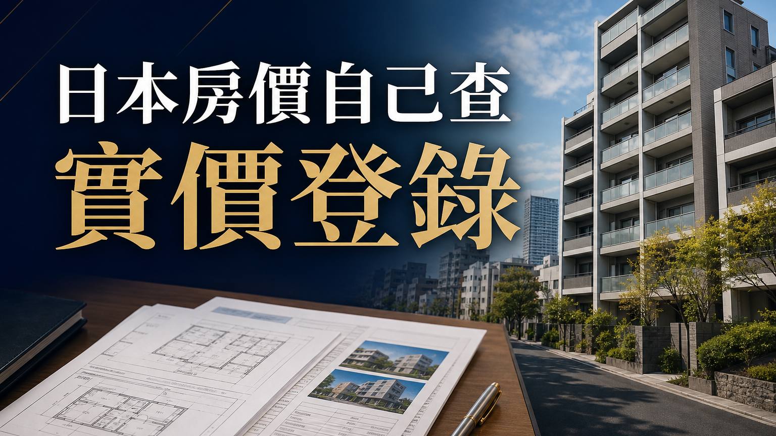 日本房價自己查：實價登錄