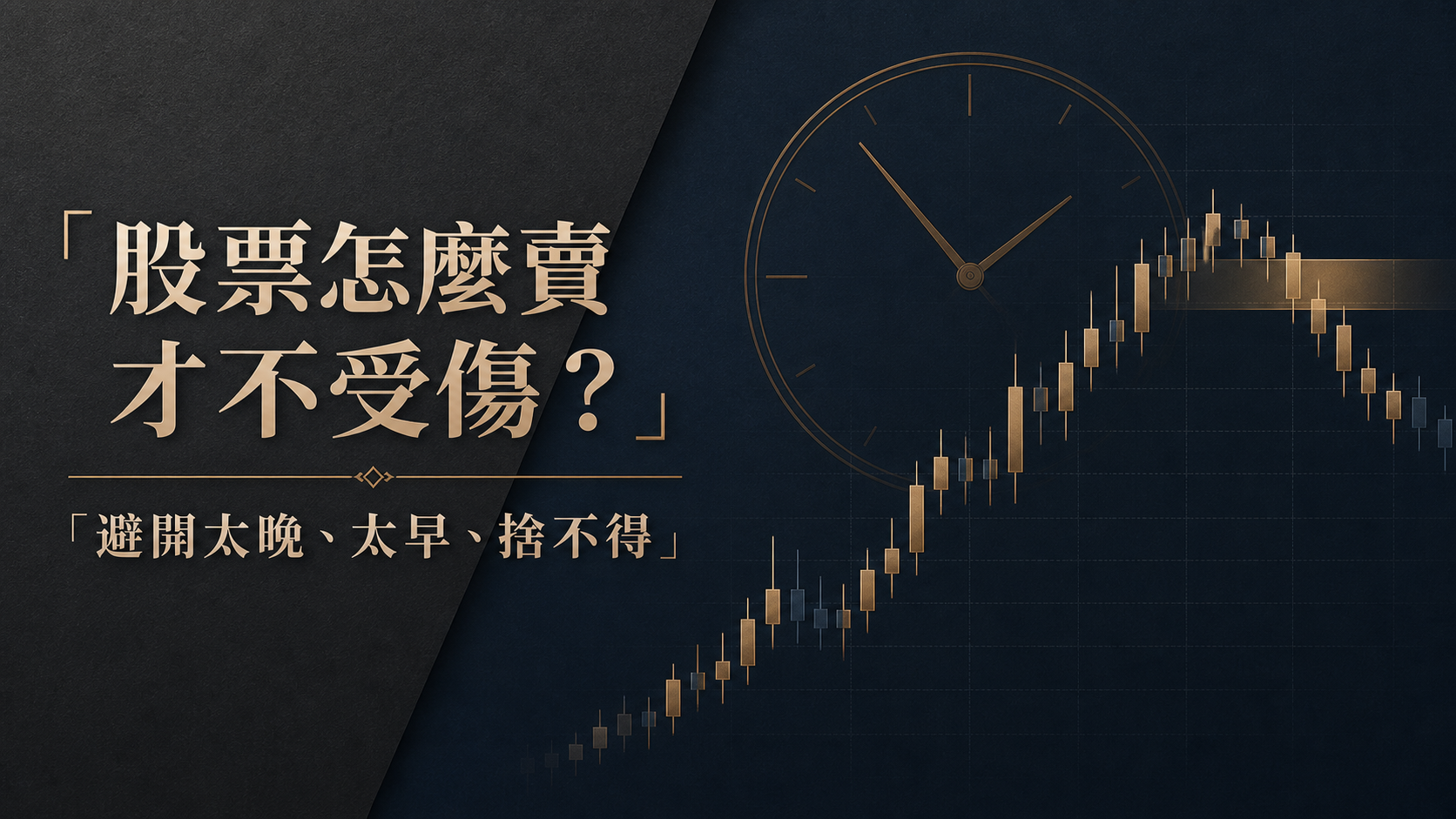 悲劇了！不知道怎麼「賣股票」，才是賠大錢的最關鍵問題！原來，這樣賣股，才不會受傷