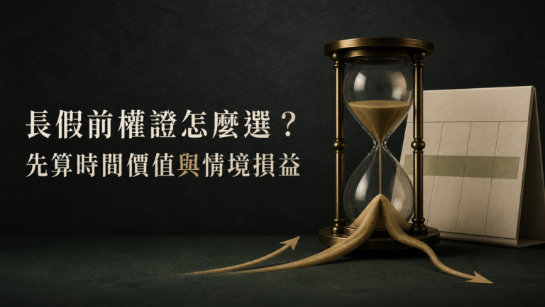 如果覺得年後會有大行情發生，權證你可以這樣買！