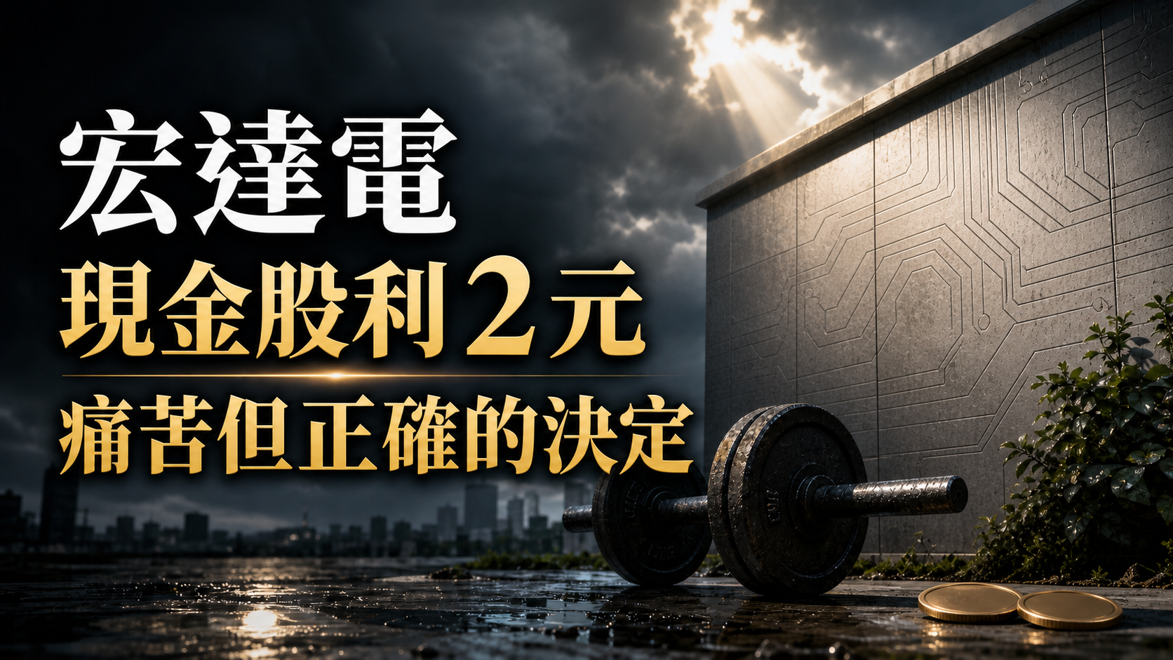2498 宏達電 – 現金股利2元，痛苦但正確的決定