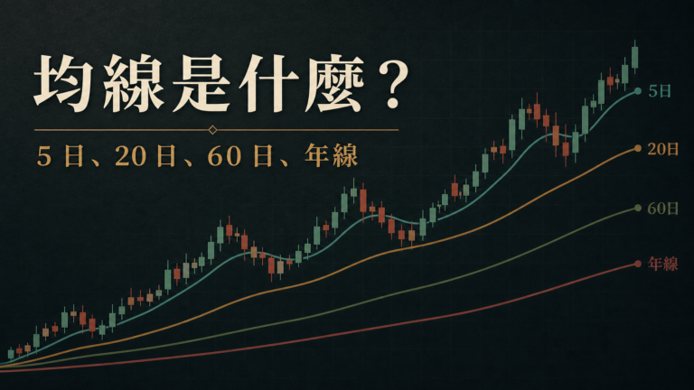 股票投資人，你知道什麼是均線嗎?