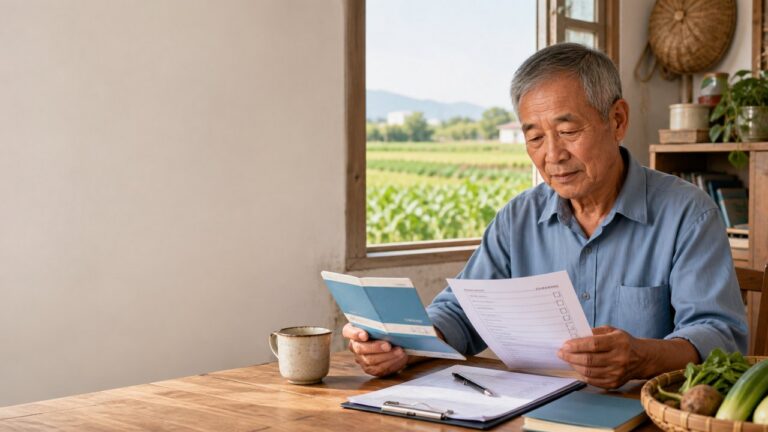 老農津貼1萬元上路了嗎？2026現行全額仍是8,110元 資格、排富與申請一次看