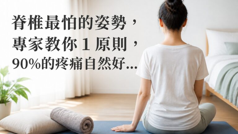 脊椎最怕的姿勢，醫生說這樣躺等於 自殺！專家教你１原則， 90%的疼痛自然好…