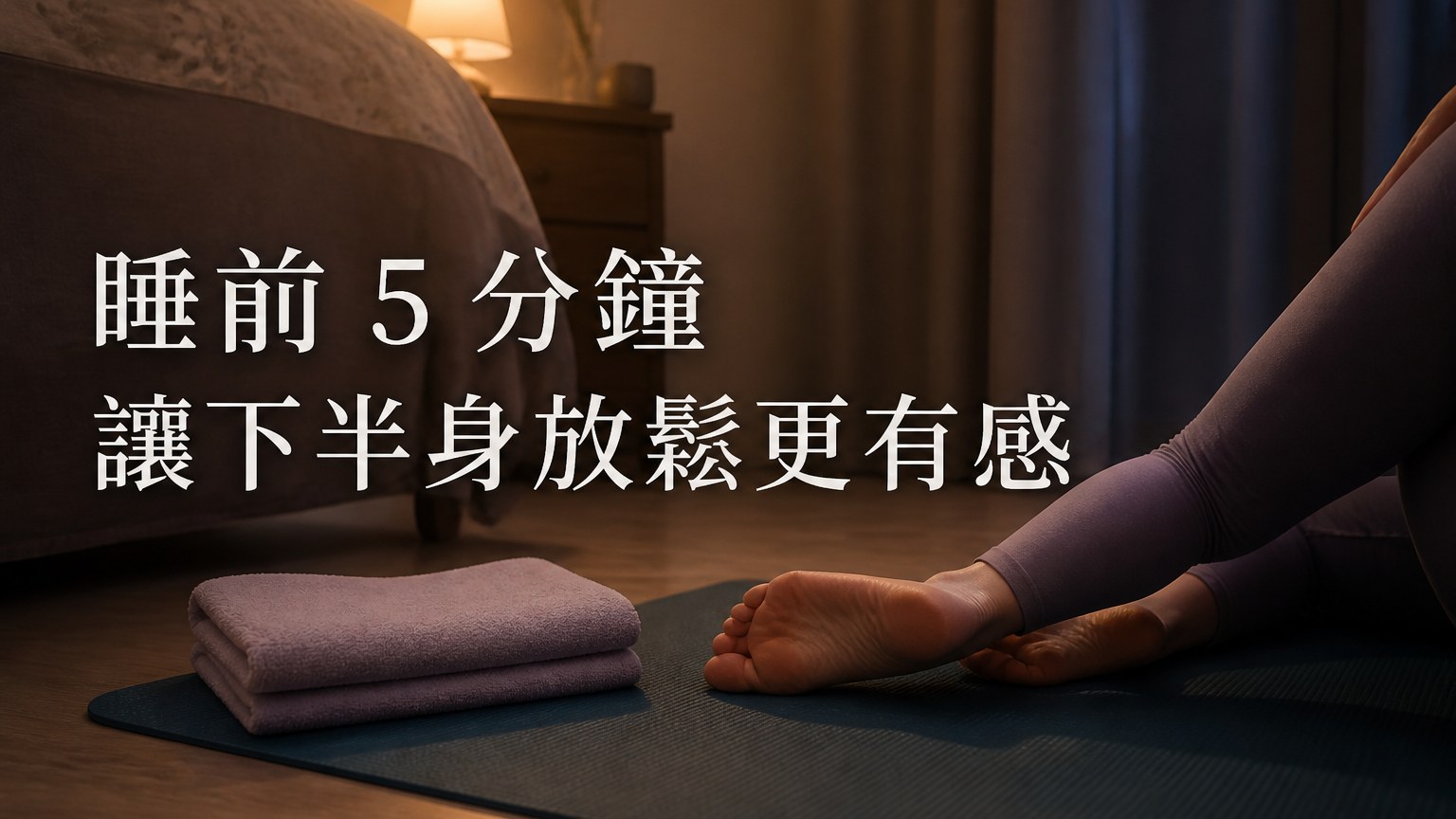 睡前 5 分鐘，讓你輕鬆瘦下半身！堅持 3 個月後…腹肌馬上跑出來！（這篇一定要分享給需要的朋友