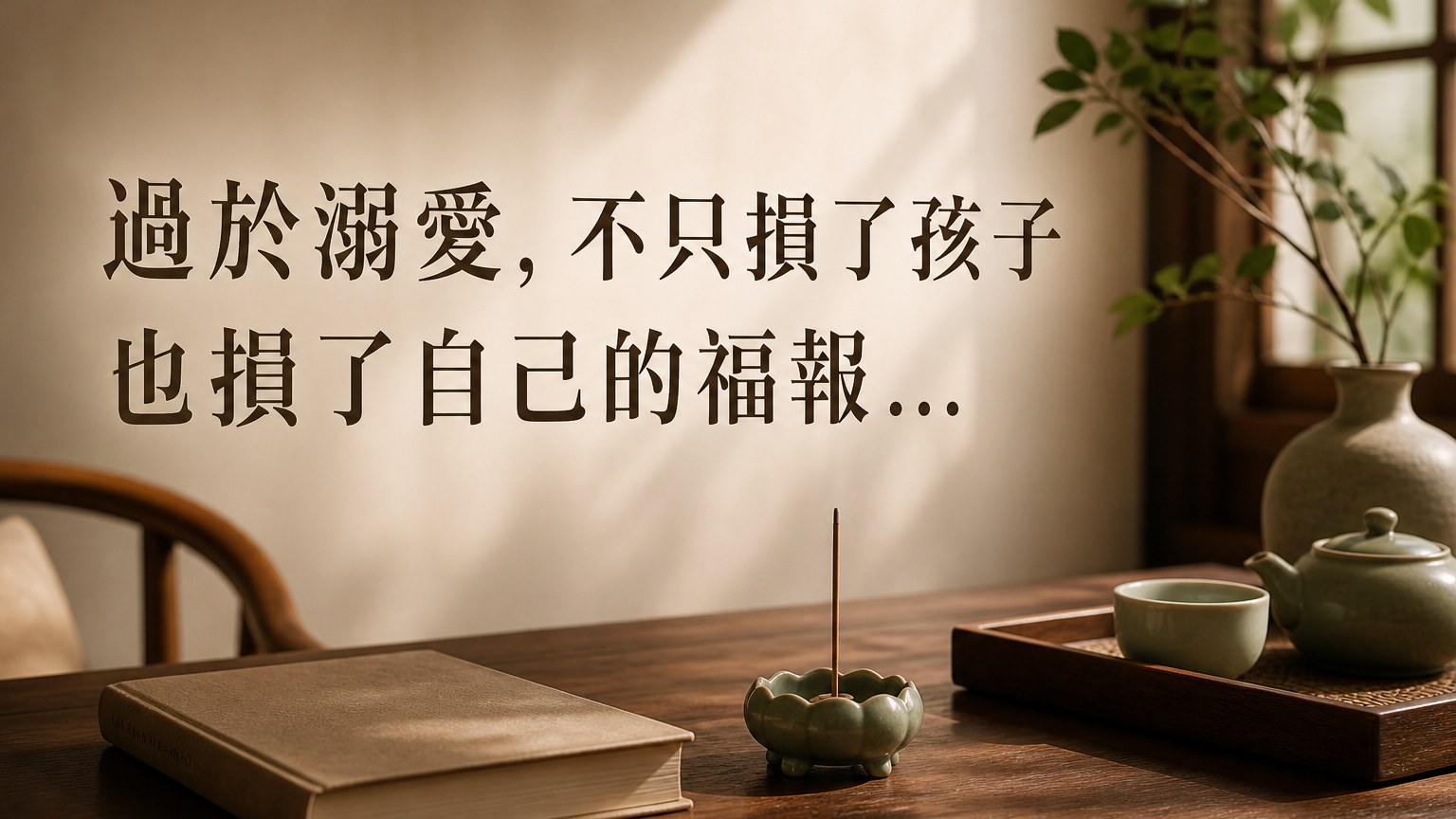 佛曰：你的「福德」恩報，跟子女也有關係！過於溺愛，不只損了孩子 也損了自己的福報…
