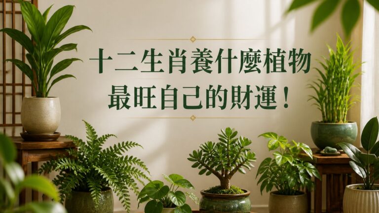十二生肖養什麼植物最旺自己的財運！