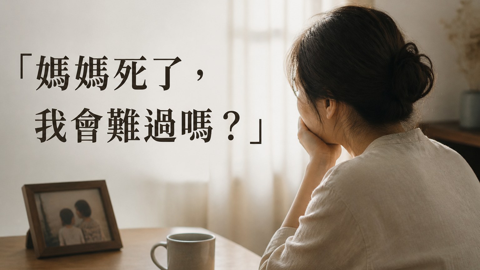 「媽媽死了，我會難過嗎？」19 萬粉絲圖文作家，心痛寫下二十幾年來對母親的 恨 與說不出口的愛