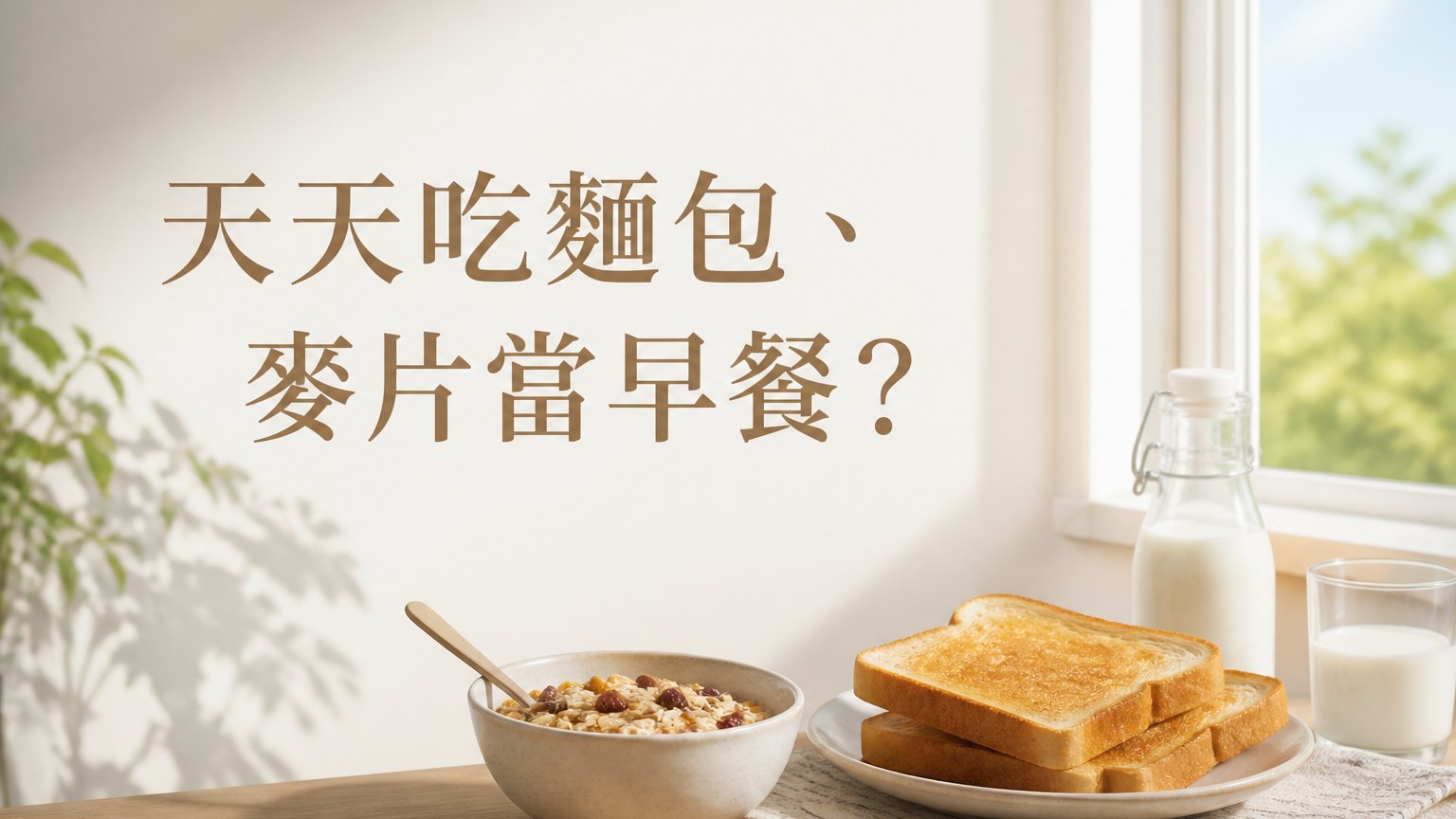 天天吃麵包、麥片當早餐？營養博士敬告：這 1 個飲食習慣再不改，癌症、失智症都跟著來…