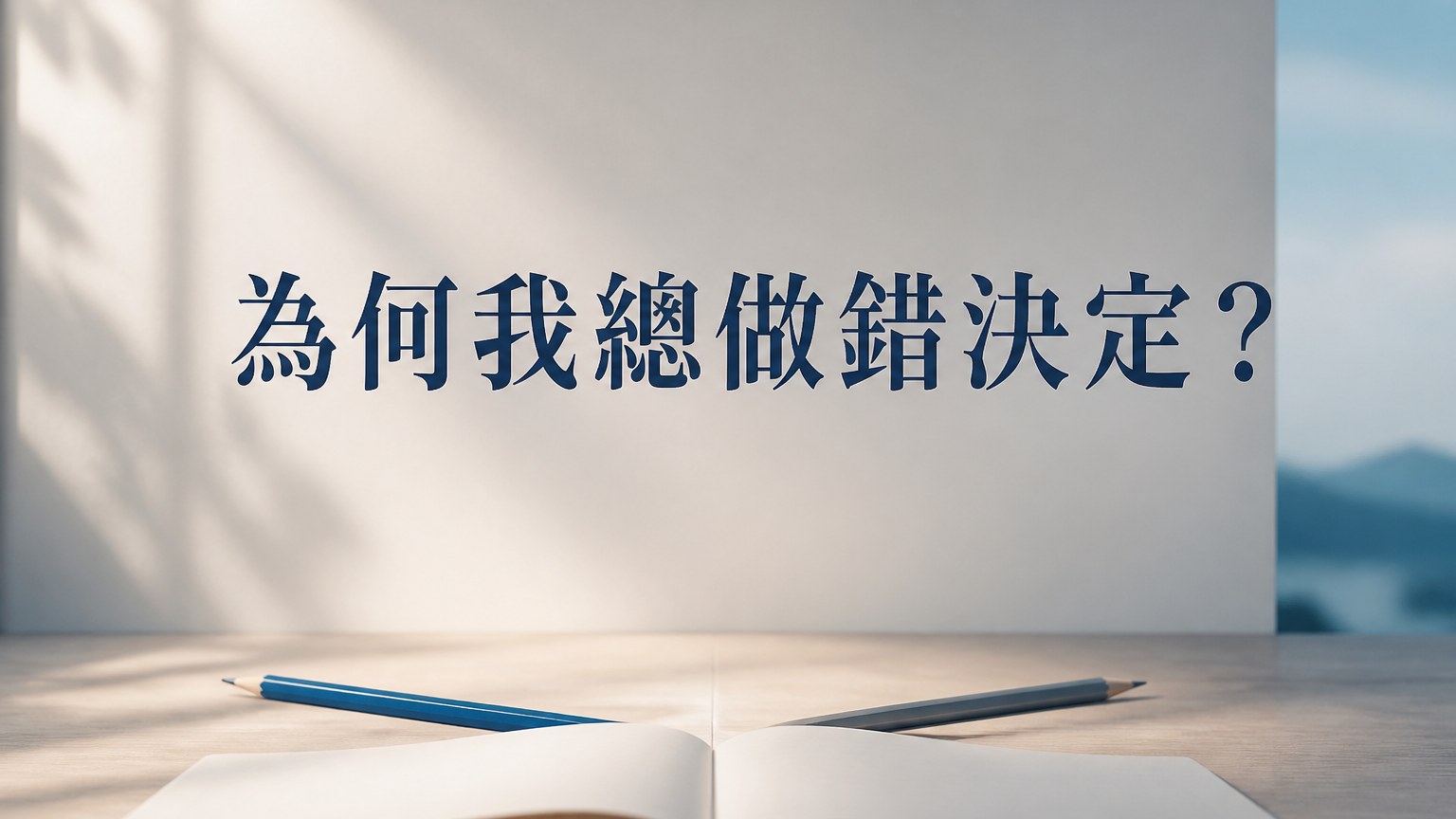 「為何我總做錯決定？」心理師：你以為錯過的「完美選擇」都是白日夢！別讓「後悔」成為人生中最大的遺憾