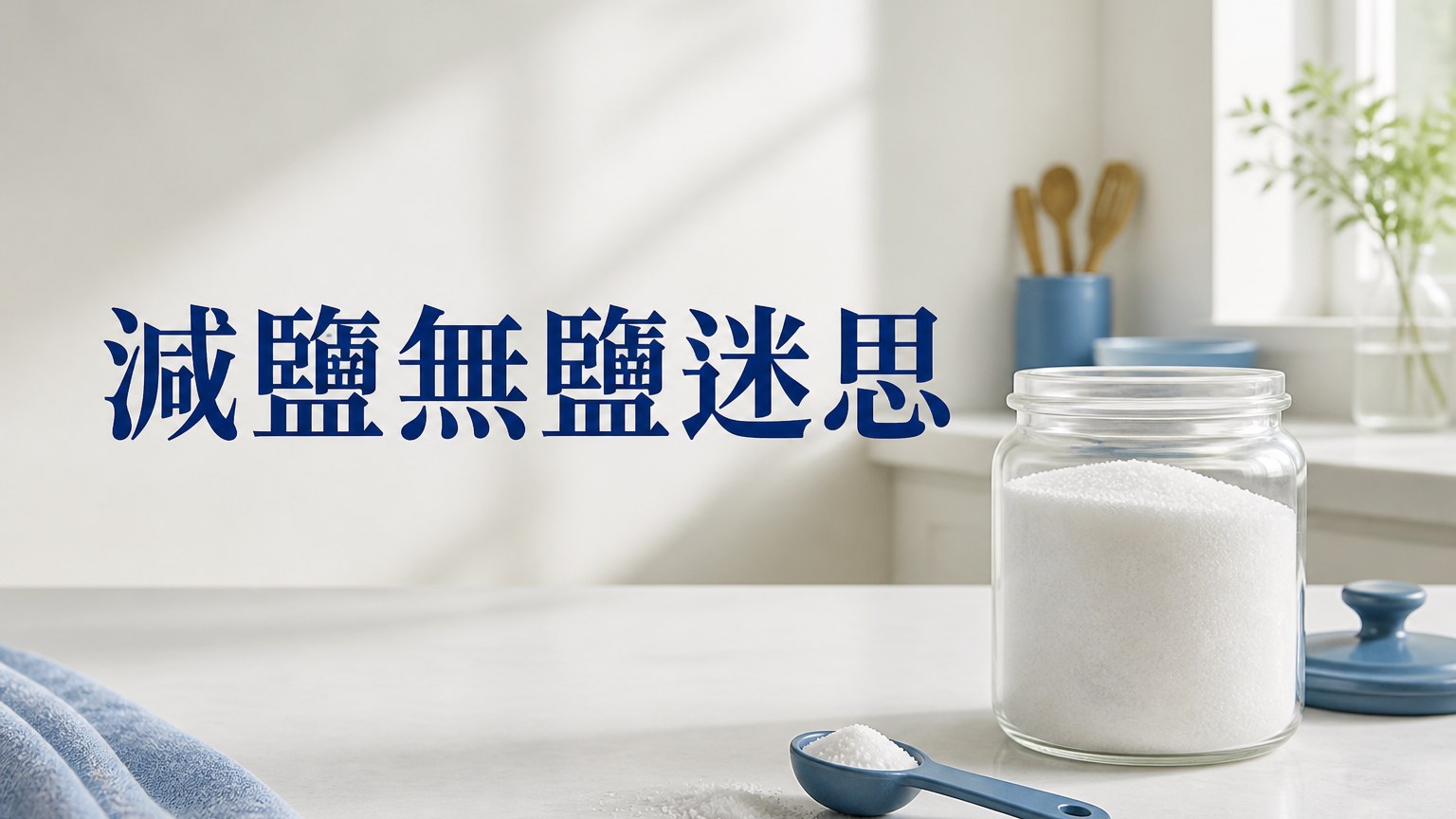 減鹽無鹽迷思　你的健康被「碘」當！