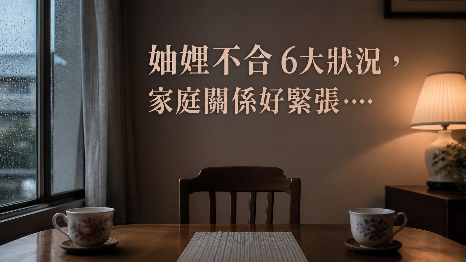 妯娌不合 6大狀況，家庭關係好緊張… 原來都是一位關鍵角色害的！