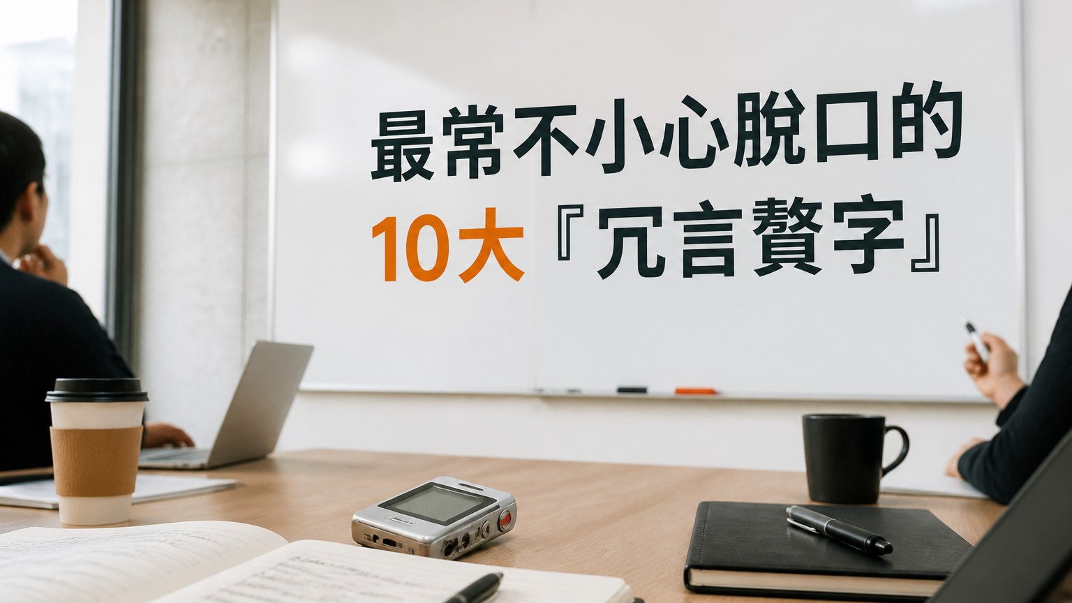同事都在偷偷笑你，怎麼連話都說不清楚..？ 最常不小心脫口的 10大『冗言贅字』…你中了嗎