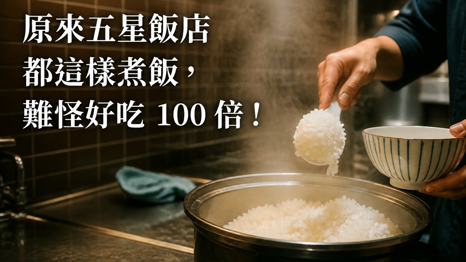 原來五星飯店都這樣煮飯，難怪好吃 100 倍！只是多加入「這1樣」東西後，米飯全部吃光光！