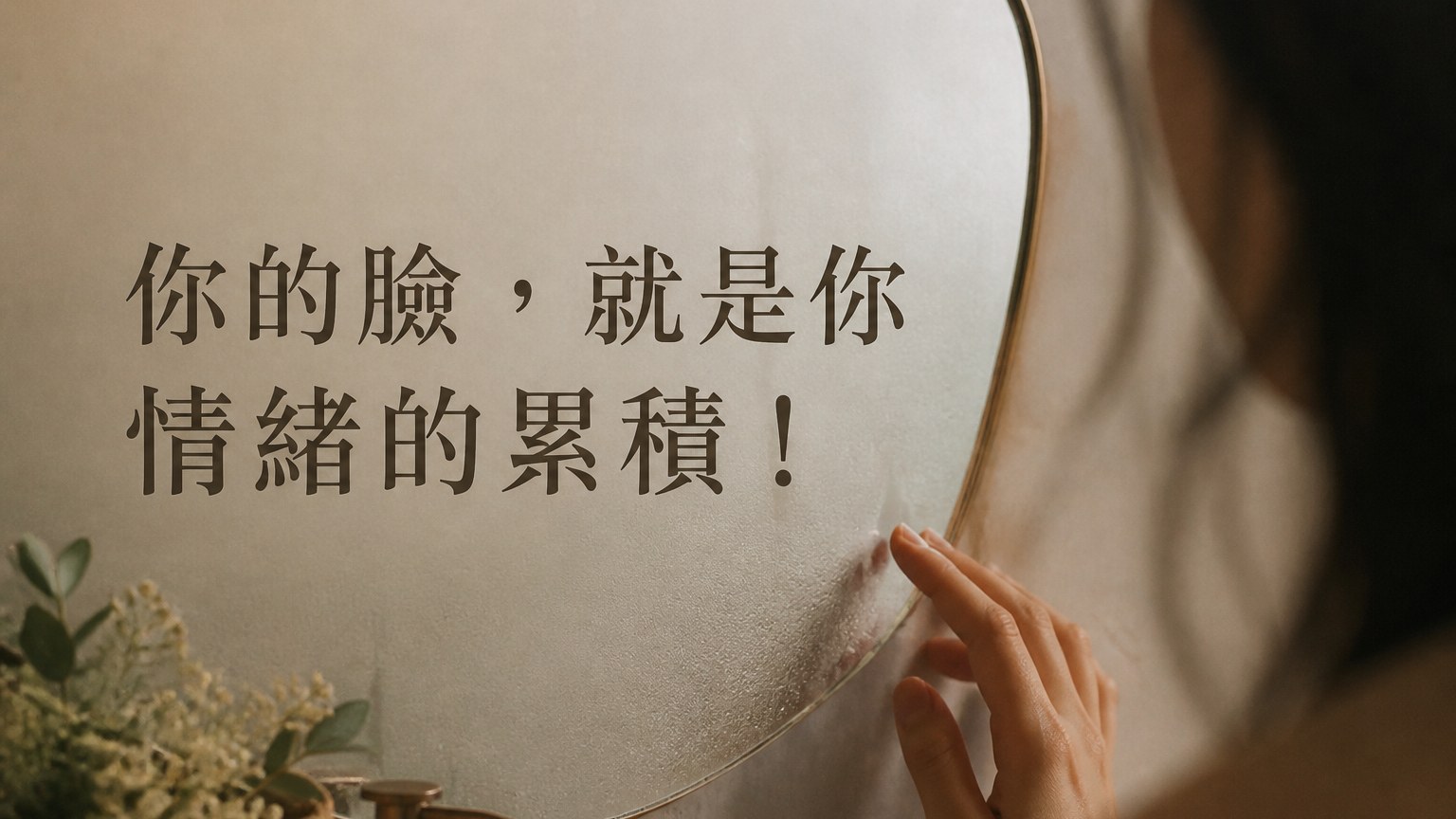 你的臉，就是你 情緒的累積！一個人就算「漂亮」，也不一定「好看」…