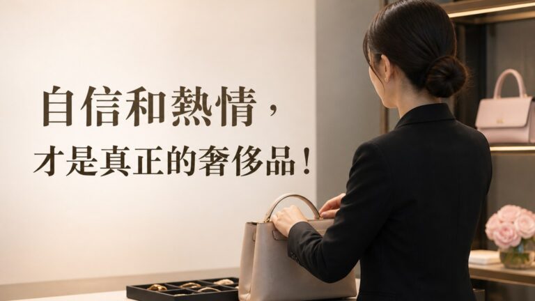 女孩在 LV 工作的經歷：自信 和 熱情 才是真正的奢侈品！女人的 魅力 是這樣來的…